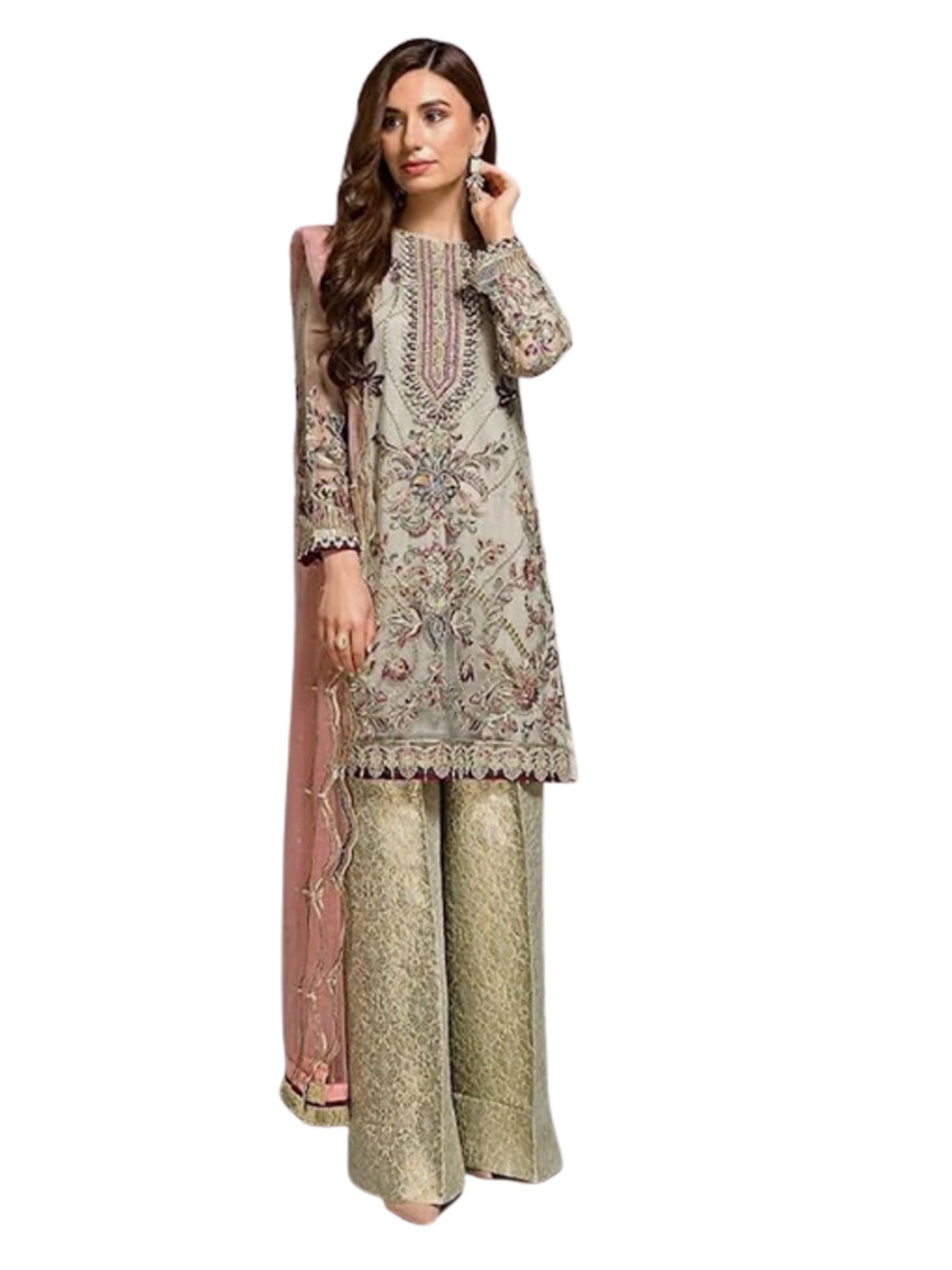 Casual Salwar Kameez - Salwar Kameez: Straight Pants and Nazmin | Online  Shopping